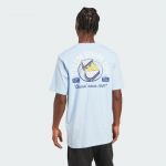 Adidas T-shirt fromage homme bleu