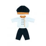 Miniland Baby ML Poupées: SET de VÊTEMENTS MÉTIERS Cuisinier 38cm
