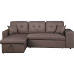 Habitat et Jardin Canapé d'angle convertible/réversible Axel - Taupe
