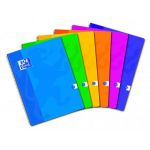 Oxford 100104405 - Cahier Classique rel. intégrale 24 x 32 cm 100 pages 90g/m², petits carreaux, assortis