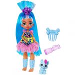Mattel Poupée Cave Club 20 cm - Tella + accessoires