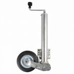 ProPlus Roue jockey avec pneu caoutchouc solide 60 mm 20 x 6 cm