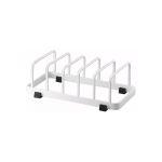 Calicosy Egouttoir pour assiettes en métal blanc - L11 cm