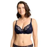 Sans Complexe Elise 70AAH61 Soutien Gorge Classique Armatures, Bleu Marine, 110C Femme