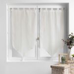 Paire de Voilages "Palaos" 60x120cm Naturel Prix