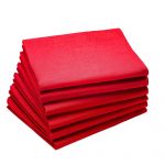 Coucke Serviette Coton Cerise 52 x 45 x 0,3 cm Lot de 6