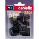 Inofix Assortiment de liens pour cablefix noir (blister 10 uni) 2201