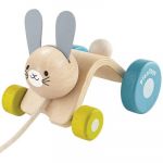 Plan Toys Lapin sautillant à tirer