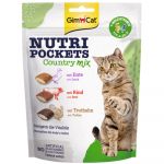GimCat 3x150g Nutri Pockets Country-Mix - pour chat