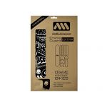 All Mountain Style Autocollants Supplémentaires Frame Guard Honeycomb One Size Montana Colors Black
