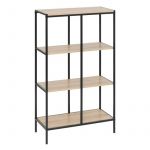 Five Tagère aliaj 4 niveaux 116x68,8cm effet bois - 5
