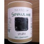 Nat & Form Spiruline Ecocert 500 mg - 200 comprim&eacute;s