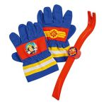 Simba Toys Gants et Pied-de-biche - Sam Le Pompier - Enfants Pompiers Dickie
