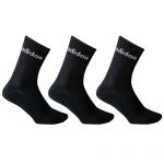 Adidas Chaussettes Crew Cushion Linear (3 Pack) - Couleur Noir - Taille 43-45