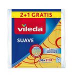 Vileda Chiffon jaune doux 2+1 30% microfibre 142011