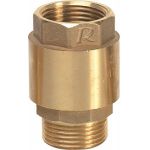 Ribimex Clapet anti-retour laiton 1"1/4 sortie mâle/entrée femelle