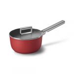 Smeg Casserole années 50 20 cm rouge - Rouge - Aluminium