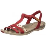Clarks Tealite Grace, Sandales Femme, Rouge (Red Nubuck), 37 EU