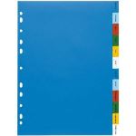 Modling 12 Intercalaires mensuels en polypropyl&egrave;ne (A4)