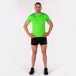 Joma T-Shirt Manches Courtes II Vert Fluor, 102227.020.S