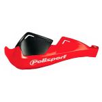 Polisport Prot&egrave;ges Mains Int&eacute;graux Evolution Rouge Universels Guidon 22mm 7/8