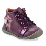 GBB Baskets montantes enfant BICHETTE Violet - Taille 18,19,20,21,22,23