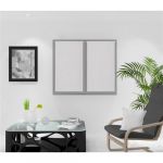 Soleil d'Ocre Paire de brise lin 45X90 cm LINEN gris, par