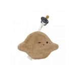 Sucette cuddle - planète - caramel