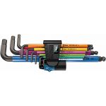 Wera Lot de clés mâles 6 pans intérieurs 05022210001 9 pièces