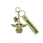 Peers Hardy - Porte-cl&eacute;s 3D Disney The Child Green, Vert/beige, Taille unique, cha&icirc;ne, breloque