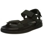 Clarks Sunder Range, Sandale Homme, Nubuck Noir, 44 EU