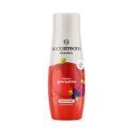 Sodastream Concentré Grenadine Sans Sucres pour Machine à Eau Pétillante et Soda | Préparez jusqu'à 9 Litres de Grenadine en Quelques Secondes, 440ml