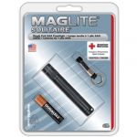 Maglite Mini lampe de poche Mag-Lite Solitaire Ampoule crypton avec porte-clés à pile(s) 37 lm 3.75 h 24 g