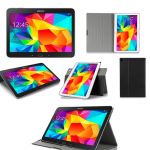 Xeptio Housse Ultimkaz Cuir Style pour Samsung Galaxy Tab 4 10.1