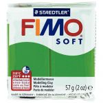 Fimo Pate &agrave; cuire Soft 58 g / Vert