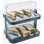 APS Cb794 double Decker Roll Top Cool &eacute;cran plateaux
