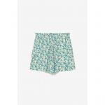 Le Temps des Cerises Short fluide Oxagi imprim&eacute; floral Jaune - Couleur Jaune - Taille 8-10 ans