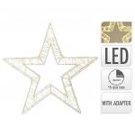 Ambiance Étoile lumineuse de Noël avec 960 LED 38 cm