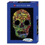 Heye Puzzle 1000 pi&egrave;ces : Doodles skull