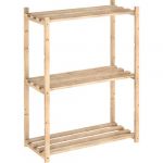 Astigarraga Nc-3-30 Etag&egrave;re 3 tablettes &agrave; lattes 88x65x30cm natura