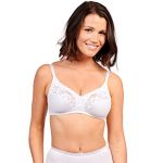 Sans Complexe Coton D'Arum Soutien Gorge Classique Sans Armature, Femme, Blanc, 100C (Taille Fabricant:85C)