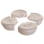 Dreambaby Prot&egrave;ge-coins Bump-Guard, 4 pi&egrave;ces, gris