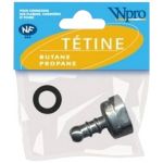 Wpro TPB 001 - Tétine gaz butane pour appareil de cuisson