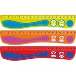 Maped Règle plate Kidy Grip, 20 cm, en plastique