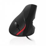 Ewent Souris Optique Ergonomique EW3156 1000 dpi USB Noir