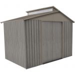 Chalet et Jardin Abri de Jardin Métal 9.3 x 8.4 m - 7.25 m²