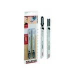 Kreator KRT041001 - Lames de scies sauteuses HCS pour bois eco Longueur 100 mm Fixation T Denture 8 tpi Pas de 3 mm