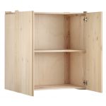 Armoire en bois pour &eacute;tag&egrave;re NOVA, 79,5x76,5x40,5 cm