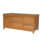 Habitat et Jardin Coffre de jardin en bois -Macao- 130 x 64 x 60 cm - Marron