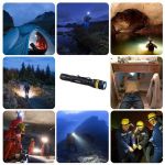 Velamp IM42 Torche LED Aluminium 3 W Noir